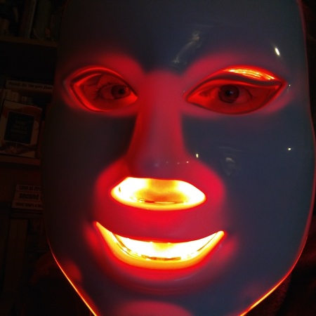 LED light therapy Mask for rosacea | Rosy JulieBC